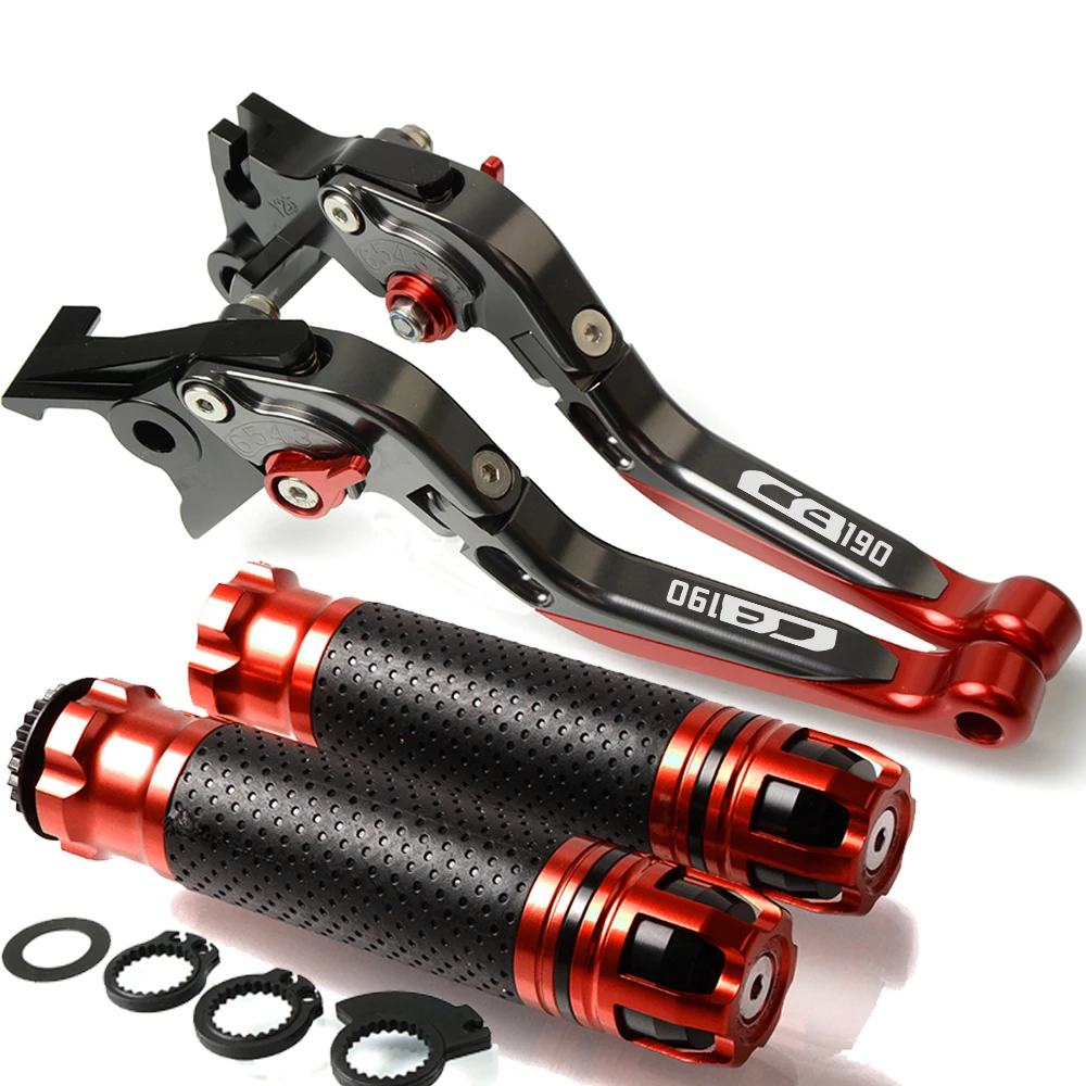 CB190 LOGO Motorcycle Brake Handle Adjustable Clutch Lever For Honda CB190r 2015-2018 2016 2017 CB-190R | Автомобили и мотоциклы
