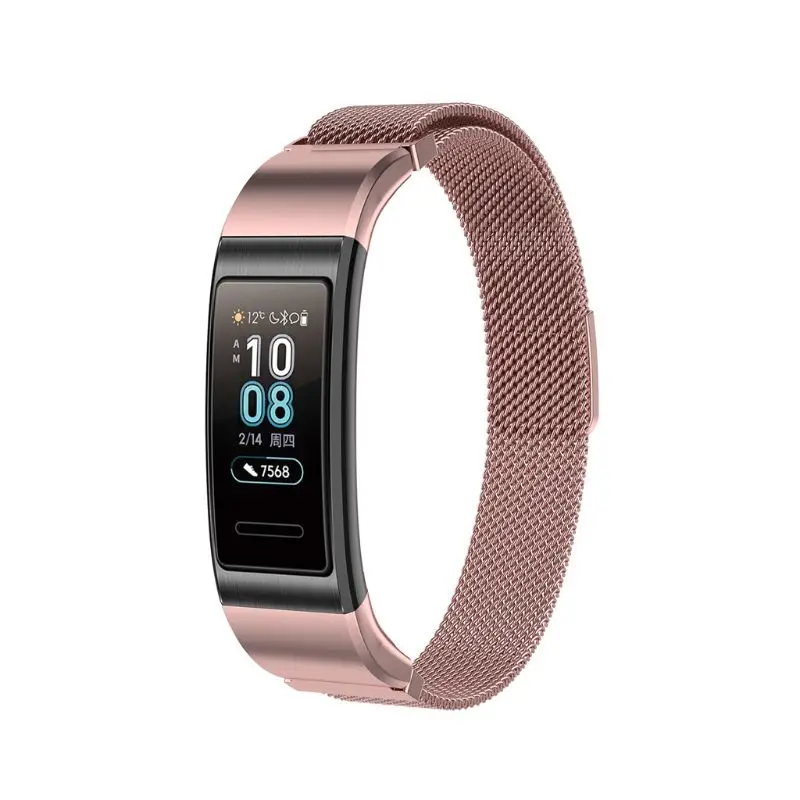 Магнитный ремешок для часов из нержавеющей стали для huawei Honor Band 3/Band 3 Pro TER-B09 TER-B29 браслет