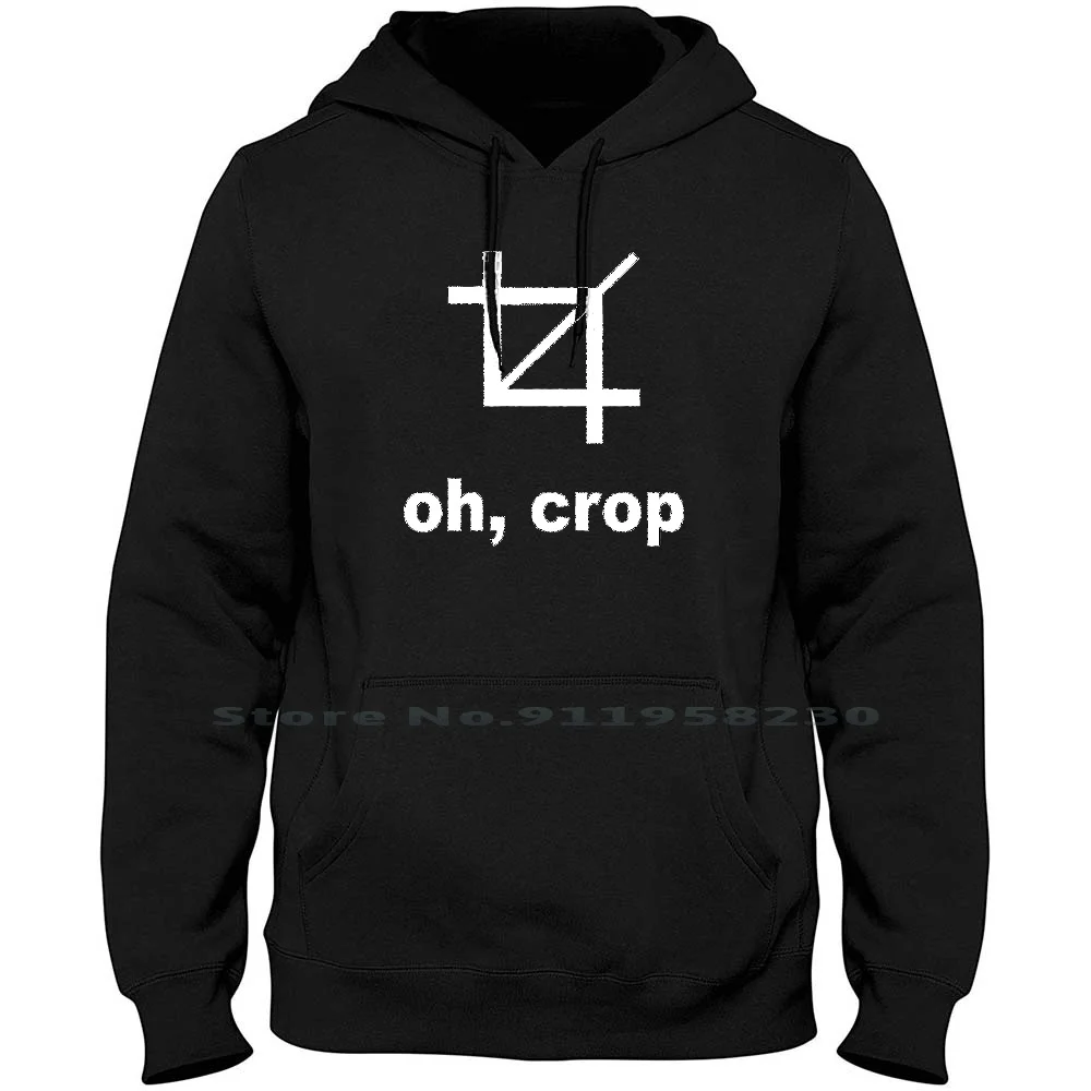 

Oh Crop Men Women Hoodie Pullover Sweater 6XL Big Size Cotton Digital Mashup Design Humor Heart Sign Crop Love Ines Geek Art Up