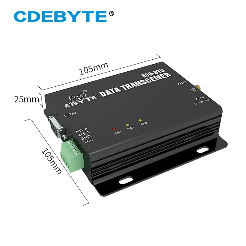 SX1262 SX1278 LoRa 5 Вт 433 МГц RSSI релейный модуль радио приемопередатчика E90-DTU-400SL37 RS232 RS485