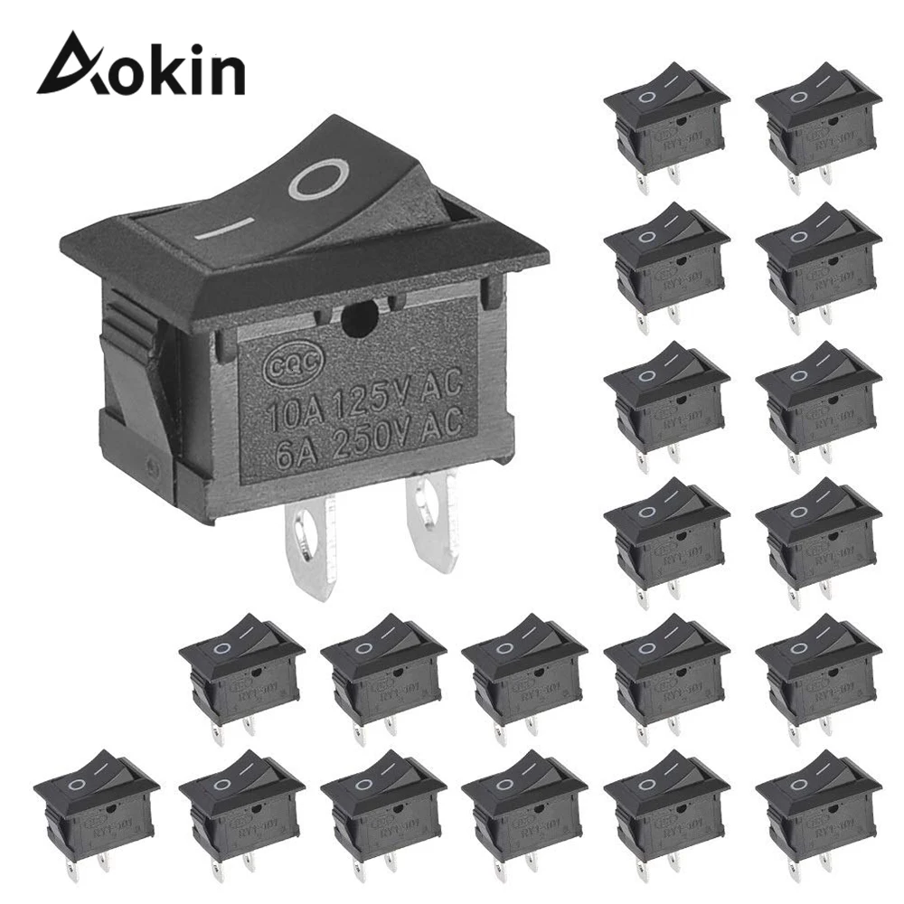 KCD1 10 вкл. ВЫКЛ. 15*21 миллиметров 2 контактный выключатель типа сосуда 6A 250 V 10A 125 15X21