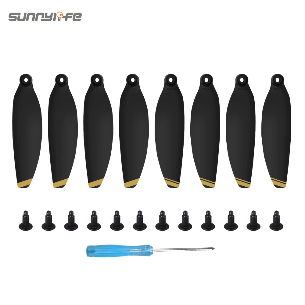 SUNNYLIFE 8 шт. MINI2 легкие пропеллеры для Mavic Mini 2 4726F складные с низким уровнем шума DJI