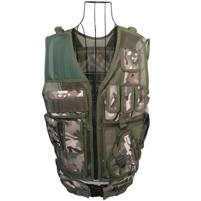Мужской пуленепробиваемый жилет камуфляжный боевой униформа безопасности