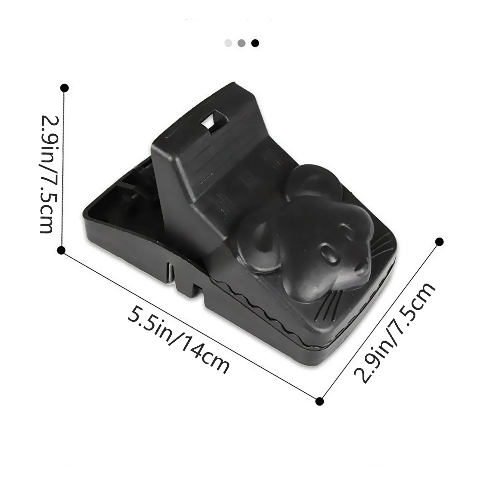 

6pcs Reusable Plastic Mouse Trap Rat Mice Catching Small Rat Traps Mouse Pest Killer Mouse Snap Traps Rodent Catcher For Home#p3