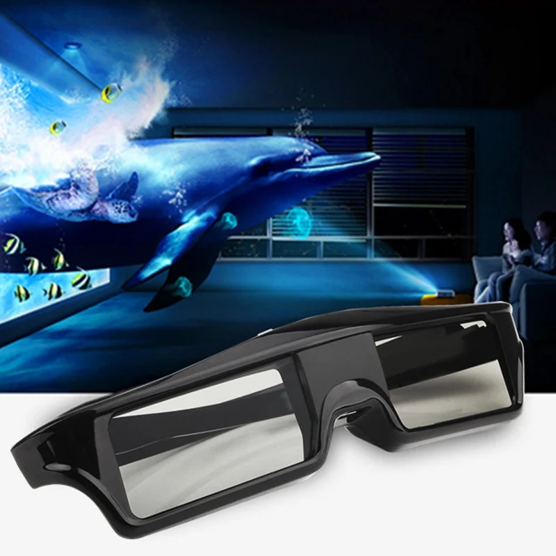 1 шт./лот 3D RF Bluetooth активные очки для Epson ELPGS03 проектор домашнего кинотеатра|3D