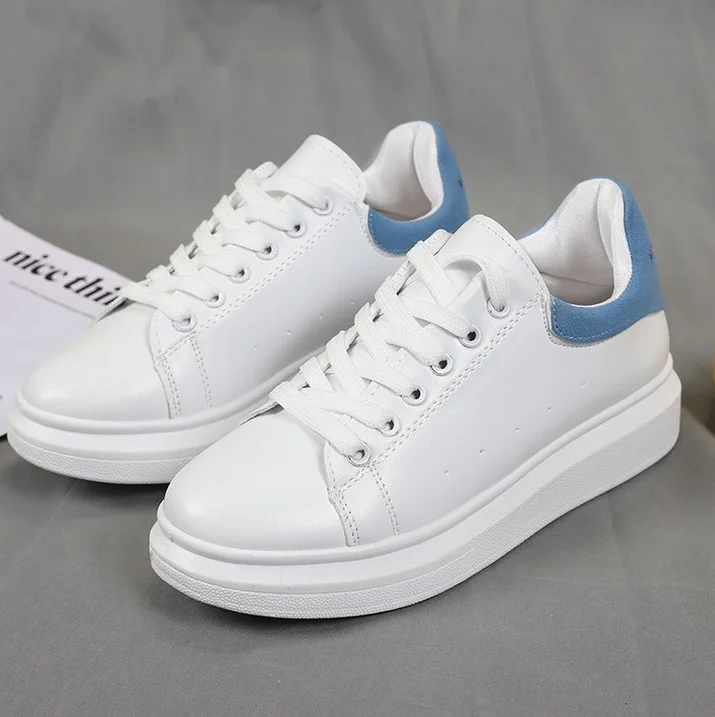 

2021 Women Sneakers White Casual Shoes Woman Fashion White Shoes Sneaker Women White Shoes Platform Shoes Zapatillas Mujer