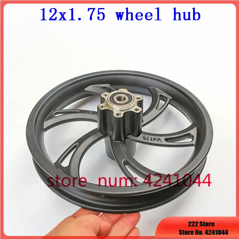 12 дюймовые литые диски 12x1.75 ступицы колеса использования 1/2X2 1/4 1/2x2 75 шины