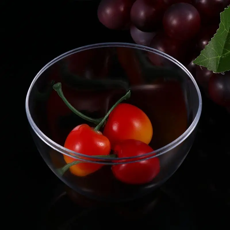 

4Pcs Creative Transparent Plastic Ball Hollow Ball Candy Boxes for Easter Christmas Size L