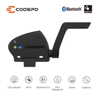 new coospo bicycle speed and cadence dual sensor bluetooth 5 0 ant wireless waterproof for wahoo zwif garmin strava etrex 30x