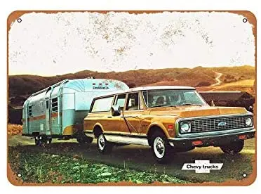 

Rustic Suburban Vintage Look Metal Sign