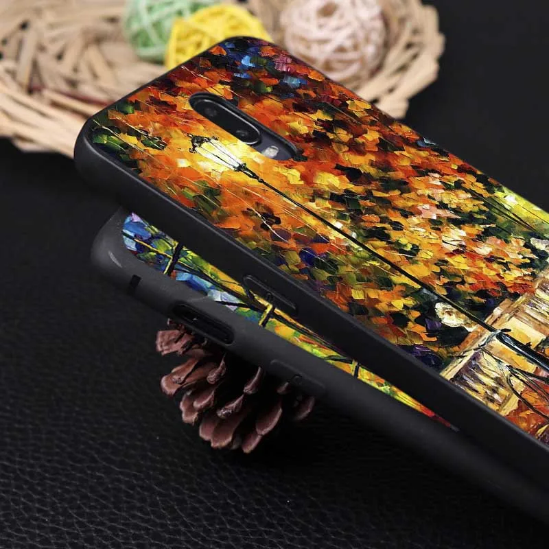 Для oneplus one plus 7 pro 7t 6 6t 5t Прозрачный мягкий силиконовый чехол для телефона Van gogh art |