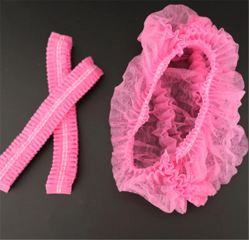 10 шт. чистая одноразовая шапочка для спа-салона ванной комнаты Нетканая