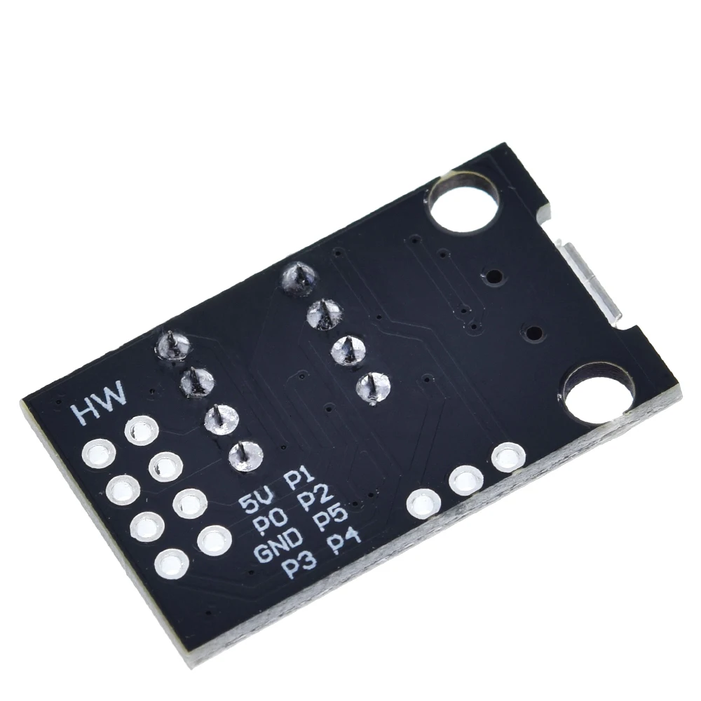 Синий черный TINY85 Digispark Kickstarter микро макетная плата ATTINY85 модуль для Arduino IIC IEC USB