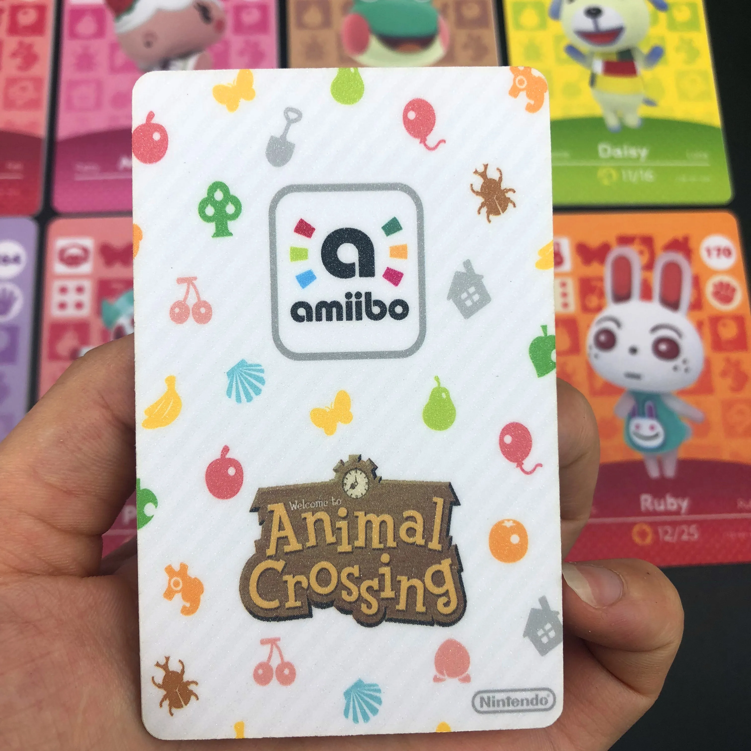 Серия 1 (001-025) карта Amiibo для скрещивания животных новые горизонты совместимые с NS