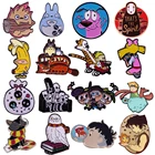 Значки и броши LT461 с эмалью, для рюкзаков, с героями мультфильмов, Значки для сумок, украшение для рюкзака