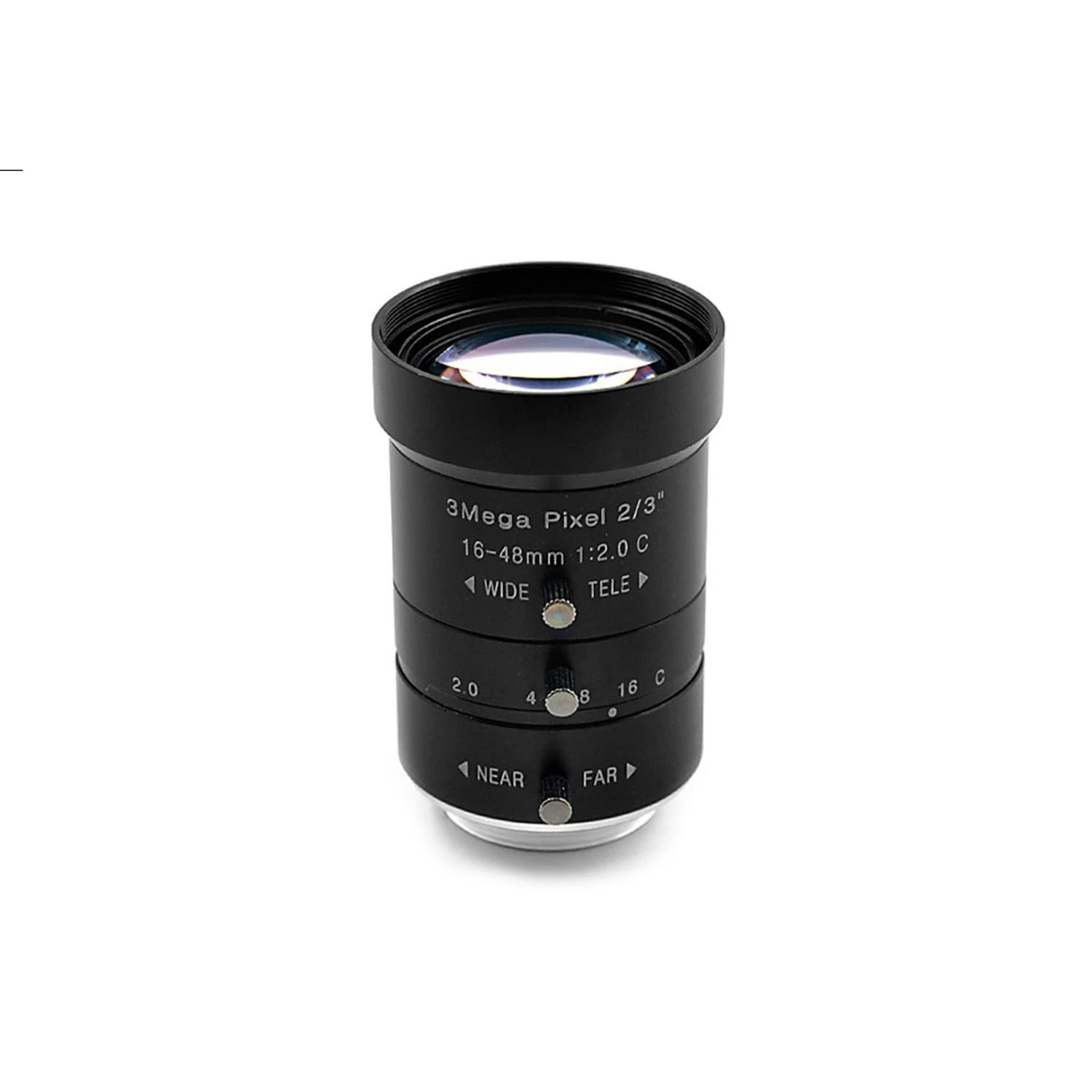 3 миллиона HD C-mount industrial lens 16-48 мм 3mp zoom machine vision интеллектуальная инспекционная