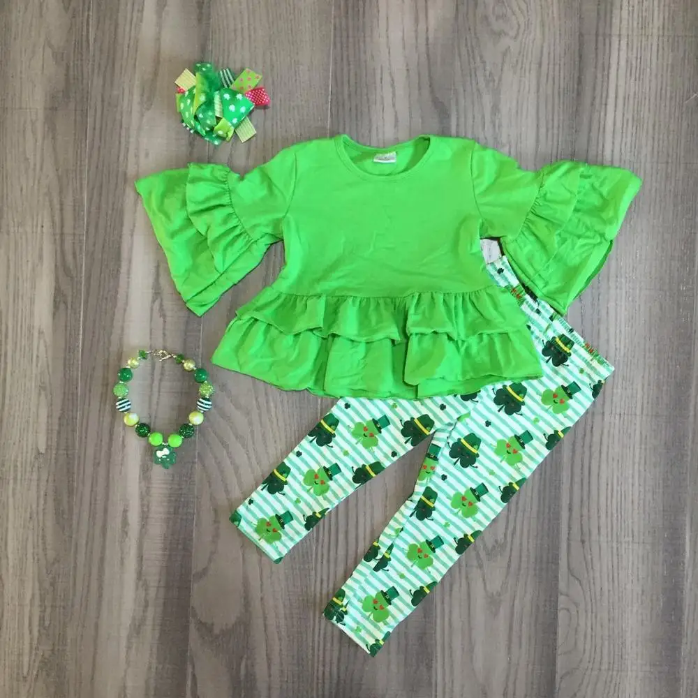 Новое поступление зеленый трилистник ко Дню Святого Патрика для малышей