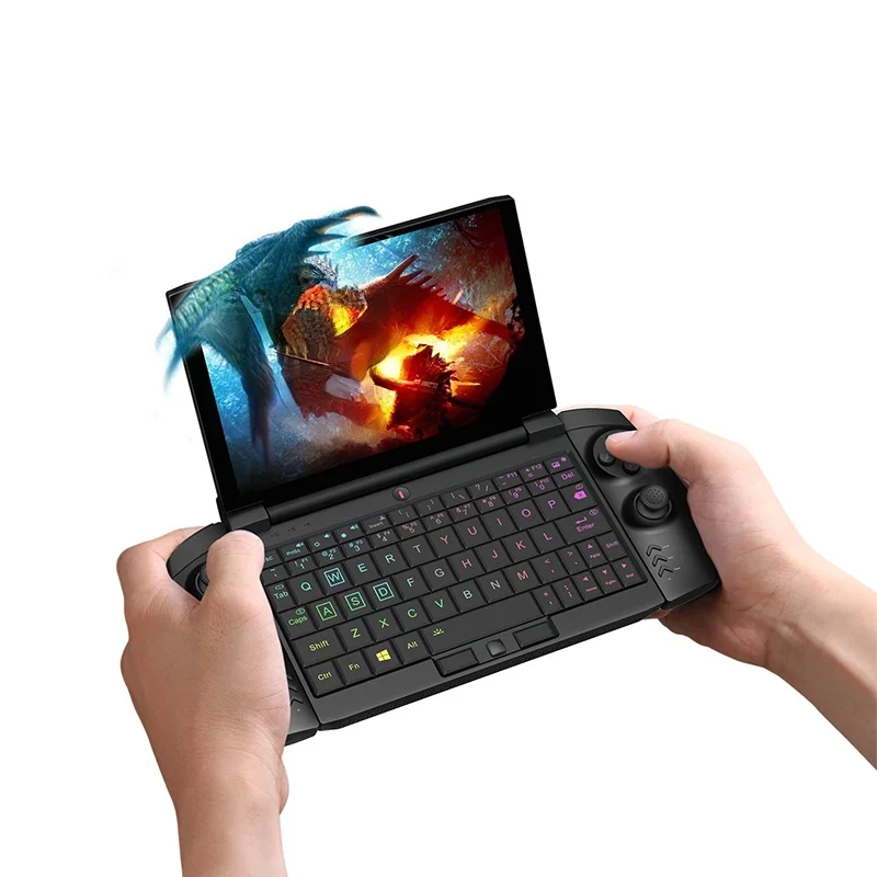 

Игровой мини-ноутбук, 7 дюймов, Φ 16G RAM 512G PICe SSD IPS WiFi SIM 4G/телефон, портативный ноутбук, компьютер