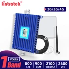 Lintratek Band 20 усилитель мобильного Интернета 4G 3G 2G 800 B20 ретранслятор 900 GSM 2100 UMTS Band 7 2600 LTE усилитель сигнала сотовой связи