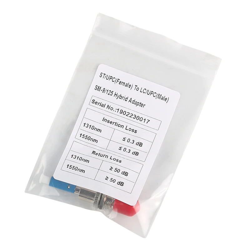 ST female -LC male Grade волоконно-оптический конвертер LC-ST UPC Гибридный адаптер