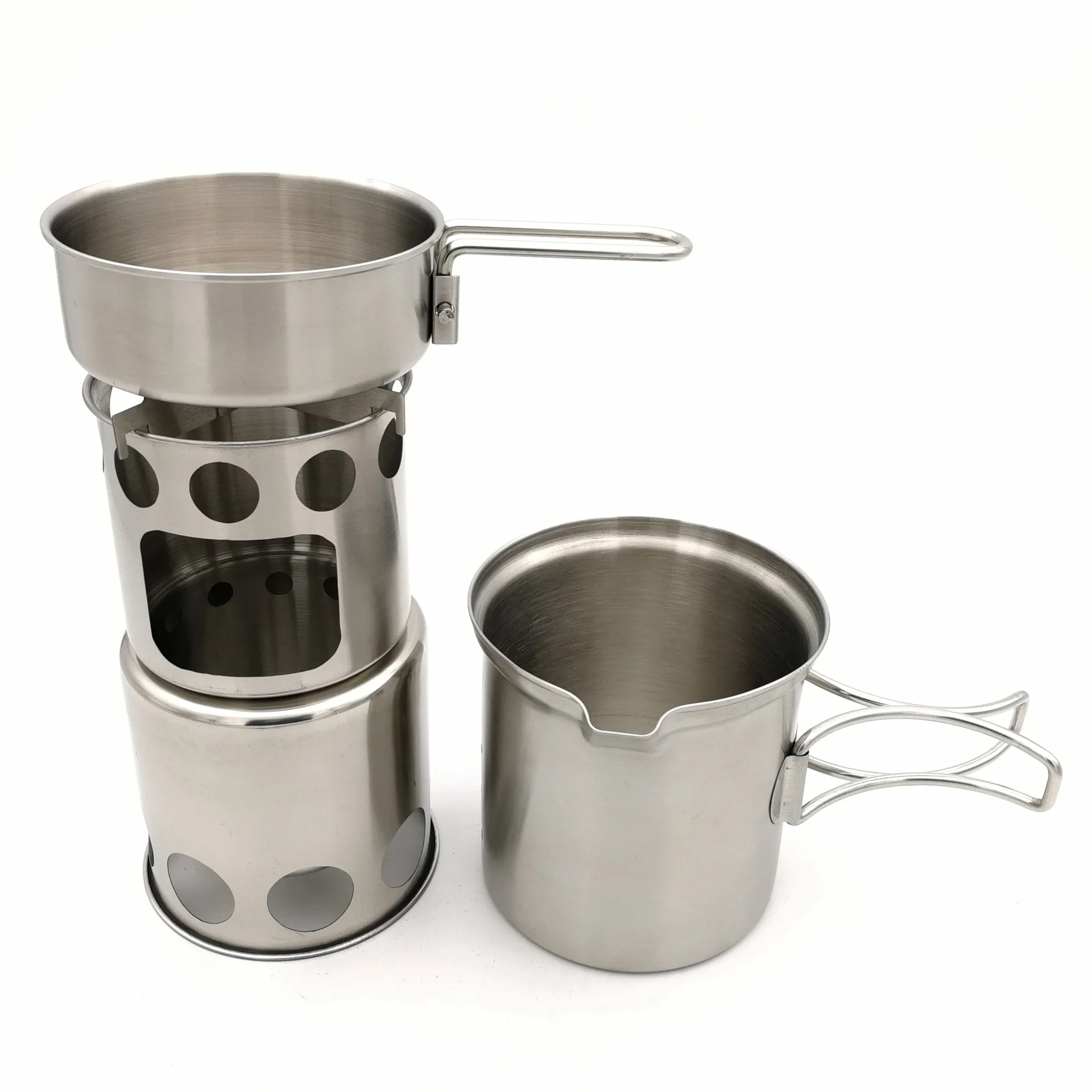 Кухонная посуда для кемпинга на открытом воздухе переносной набор готовки