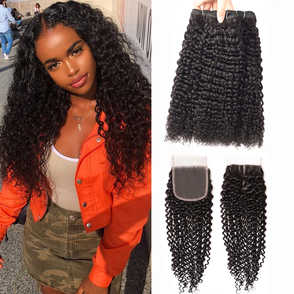 

Монгольские кудрявые пряди с застежкой бразильские натуральные волосы с застежкой бразильские пучки с застежкой