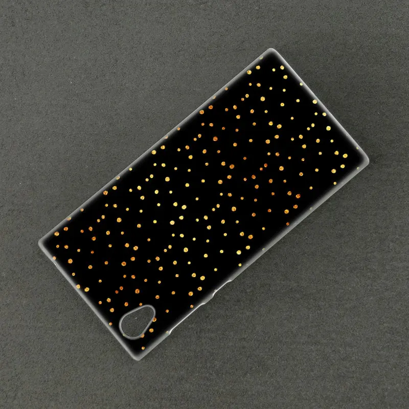 Модный жесткий чехол в горошек для Sony Xperia L1 L2 L3 X XA XA1 XA2 XA3 Ultra 10 Plus E5 XZ XZ1 XZ2 Compact XZ3 XZ5 20