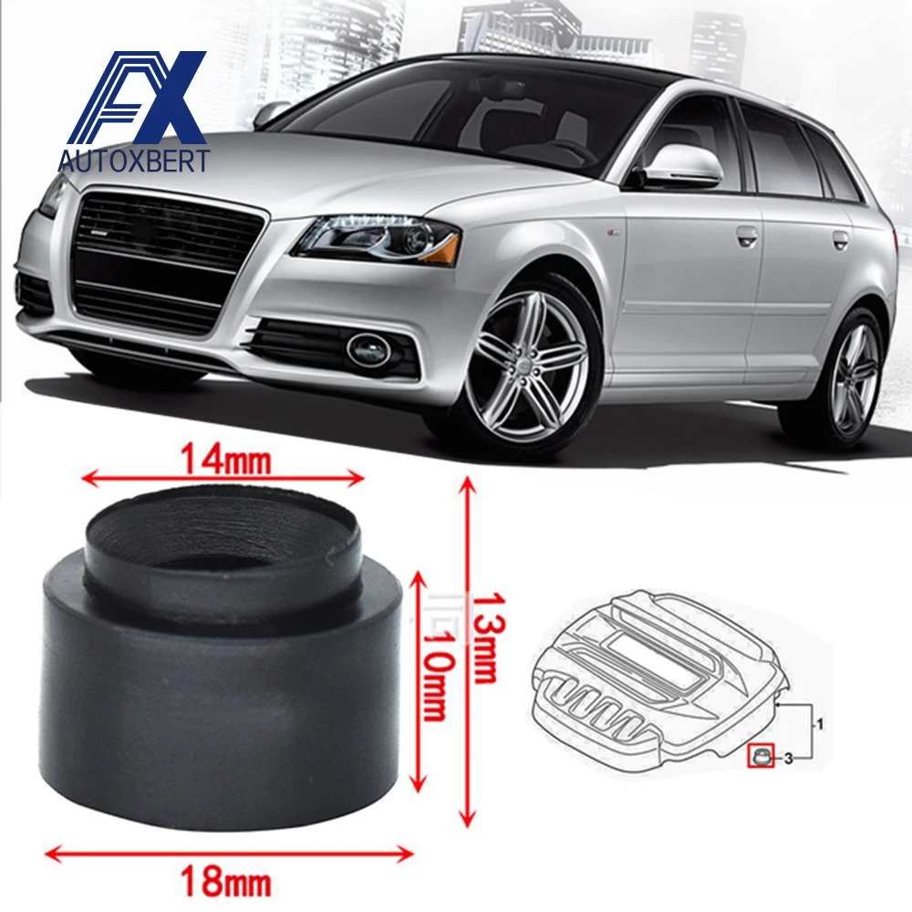 Для AUDI A1 A3 S3 A4 A5 S5 A6 A7 A8 Q3 Q5 TT крышка Автомобильного Двигателя Резиновые зажимы
