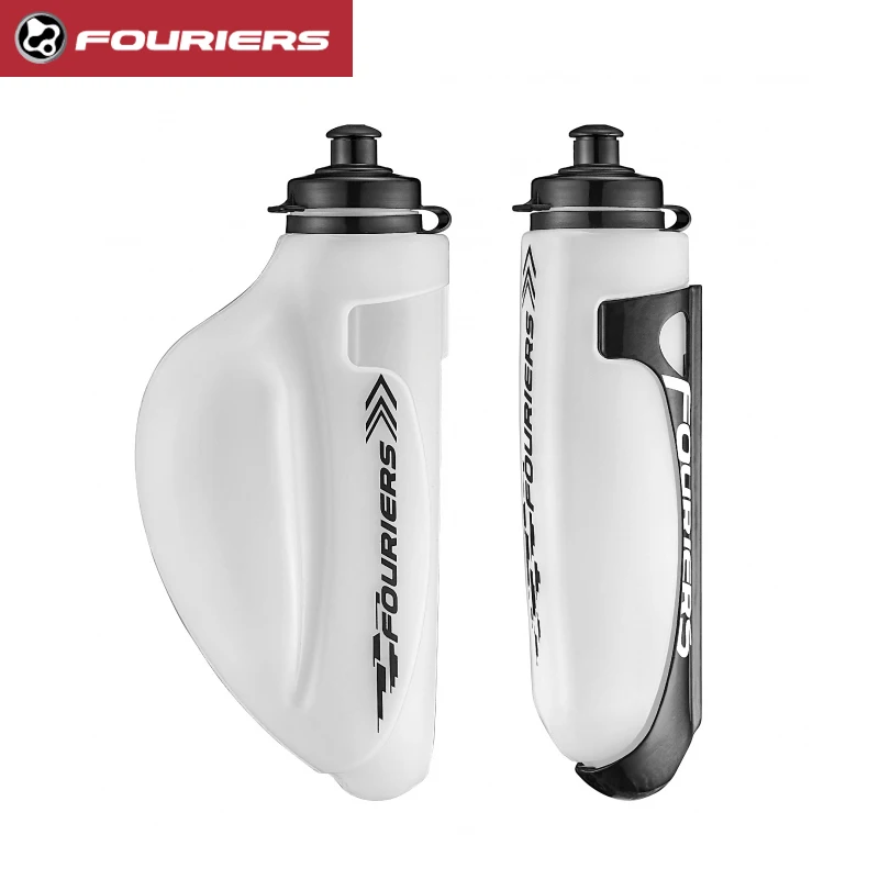 FOURIERS WBC-S001 Bicycle Aero Dynamic Water Bottle Cage Triathlon TT Broken Wind Bottle Road Bike Water Bottle 600cc 300cc