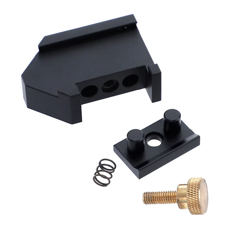 

Steel Ruler Limit Adjustment Block Positioning Block Woodworking Line Positioner Brass Limiter Ruler Line Stop Precision Rule