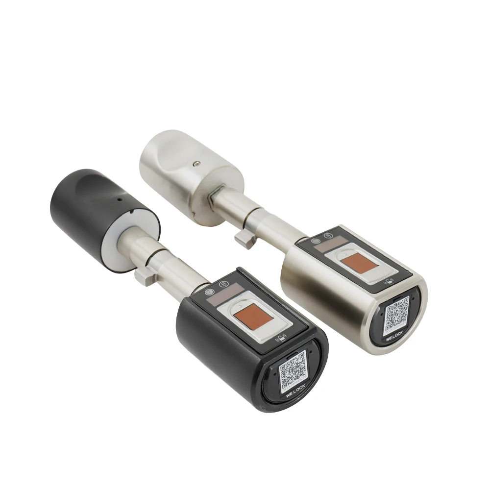 Интеллектуальный биометрический сканер отпечатков пальцев Дверной замок для