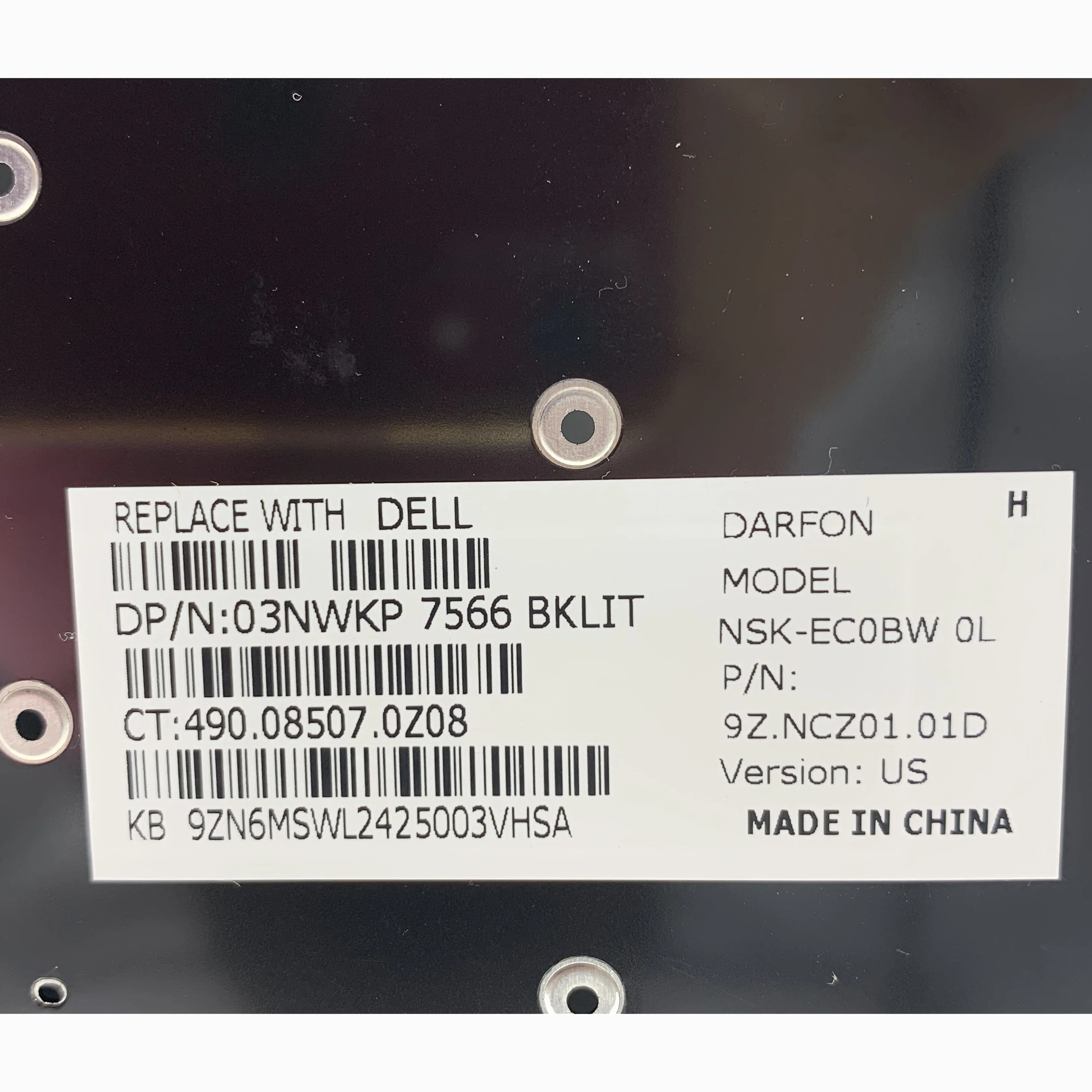 Новый для Dell Inspiron 15 5565 5567 5570 5575 7566 7567 G3 3579 3779 3583 G5 5587 G7 7588 US клавиатура|Клавиатуры