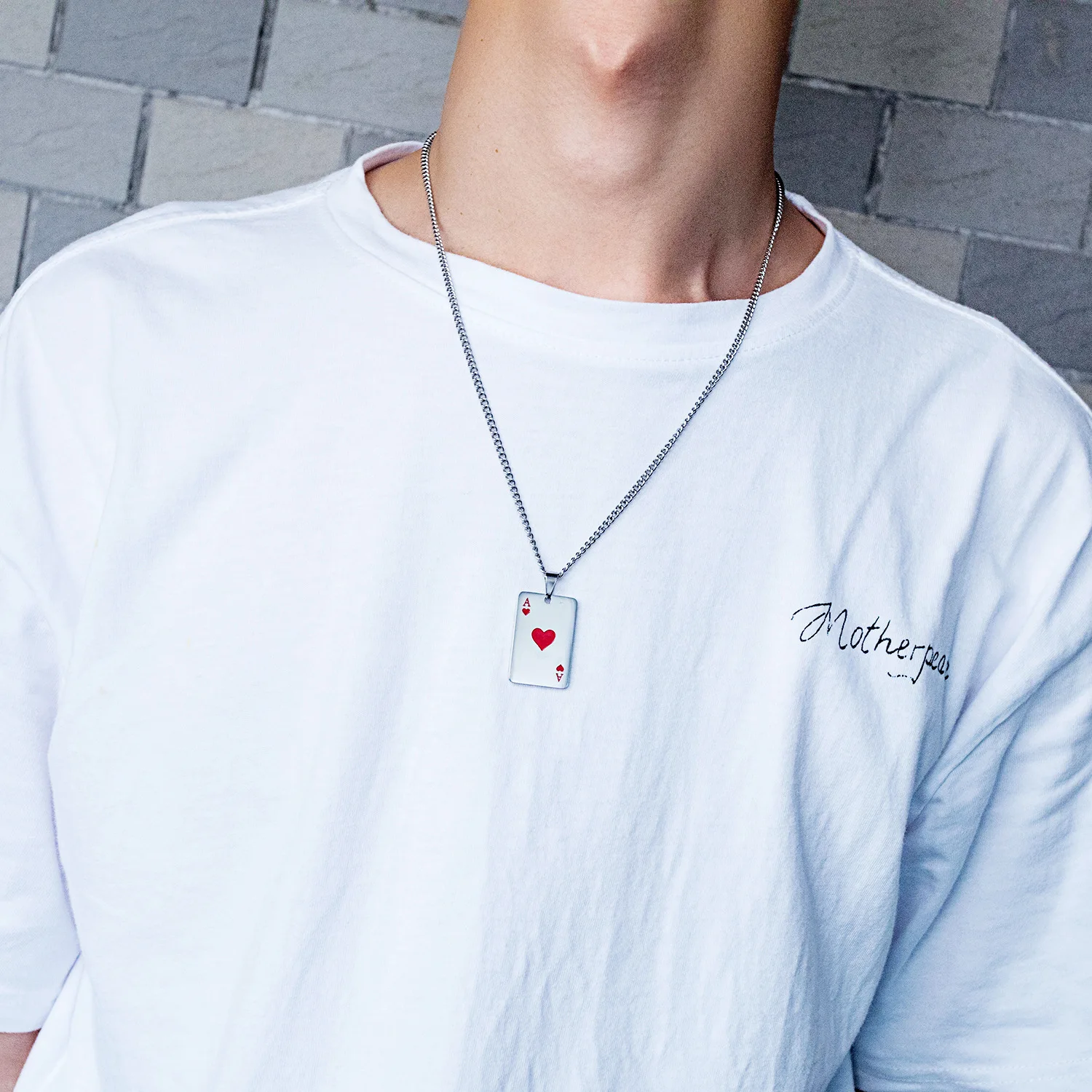 Ожерелье Hemiston из титановой стали для мужчин и женщин ожерелье в стиле хип хоп с