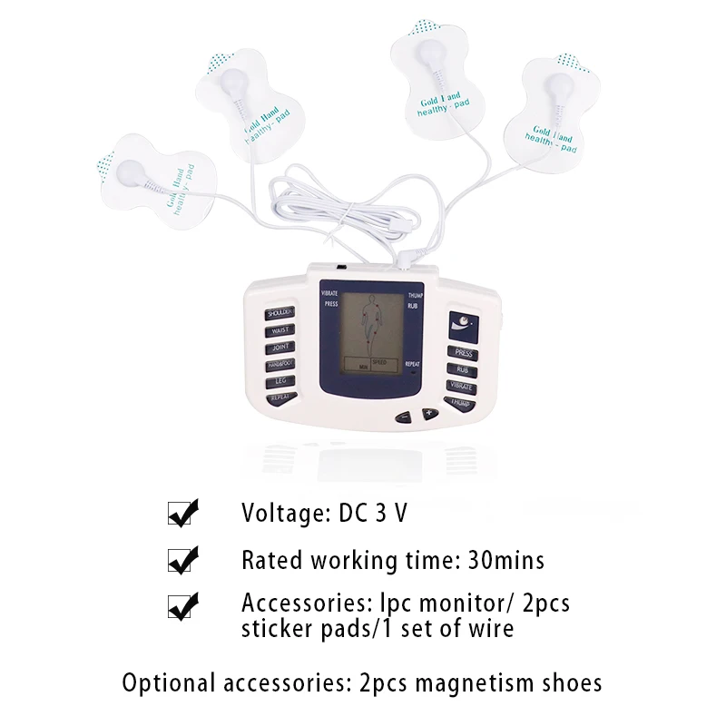 Электрический фотоаппарат для всего тела акупунктура Электротерапия | Красота и