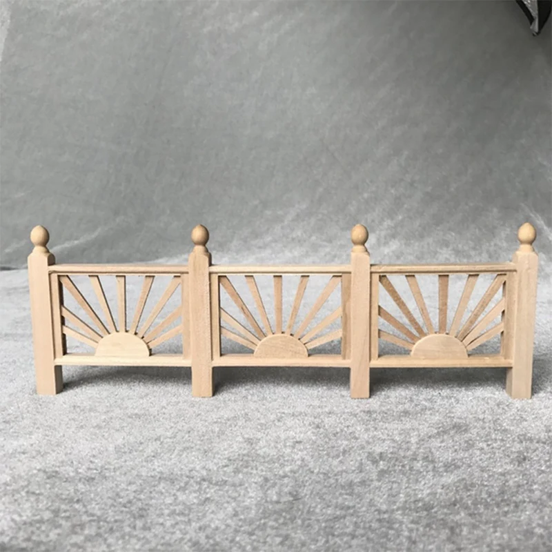 1:12 мини кукольный дом забор деревянный садовый Мини мебель аксессуары для