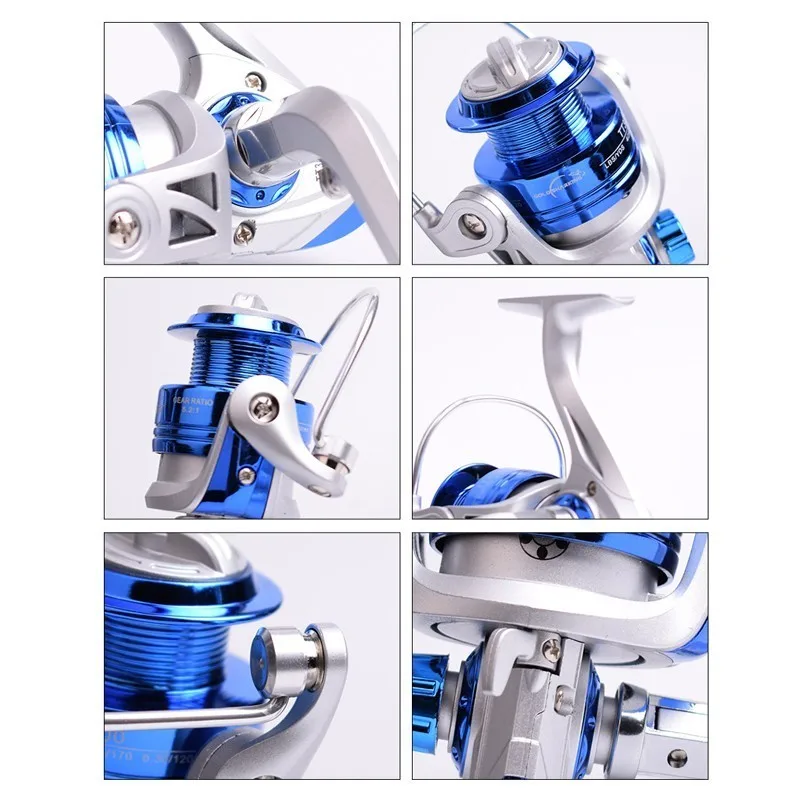 Катушка для спиннинга Mavllos металлическая катушка морской рыбалки максимальное