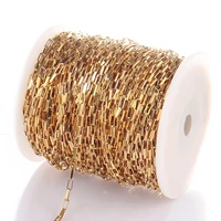 1 meter stainless steel bracelet box chains links diy gifts necklace bulk jewelry making findings suppliers wholesale