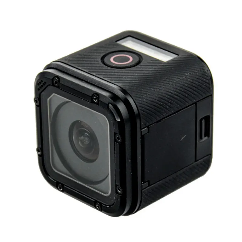 Алюминиевый Объектив корпусом запасные части для экшн Камеры GoPro Hero 4Session / 5Session