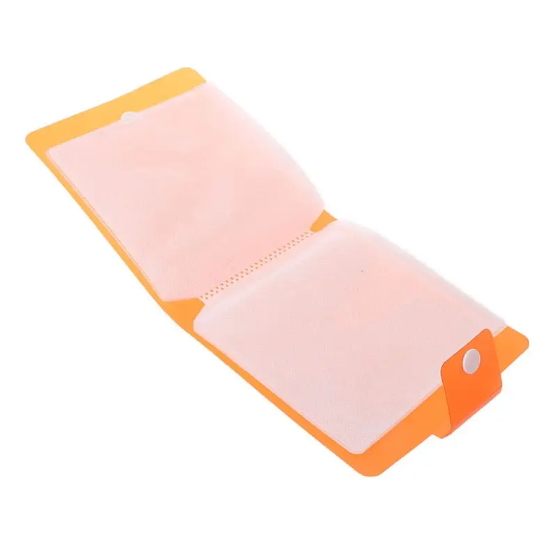 

12 Sleeves DVD Disc Carry Wallet Candy Color Case Holder Storage Cover Bag