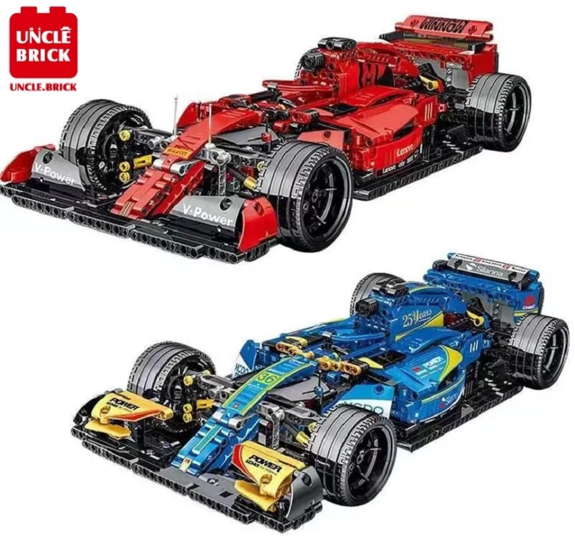 

Technical Series Simulation Formula F1 Racing Car Model Building Blocks Bricks Creator Car Toys Kids Birthday Boys Gifts