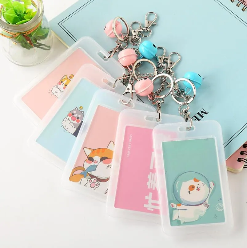 Мультяшный акриловый держатель для кредитной карты чехол ID детского