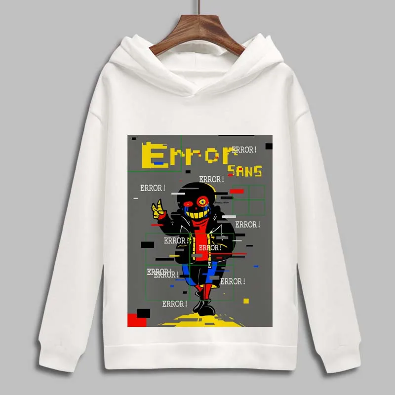 Используйте Косплей Толстовка фриск без принтом скелета флисовая пуловер худи