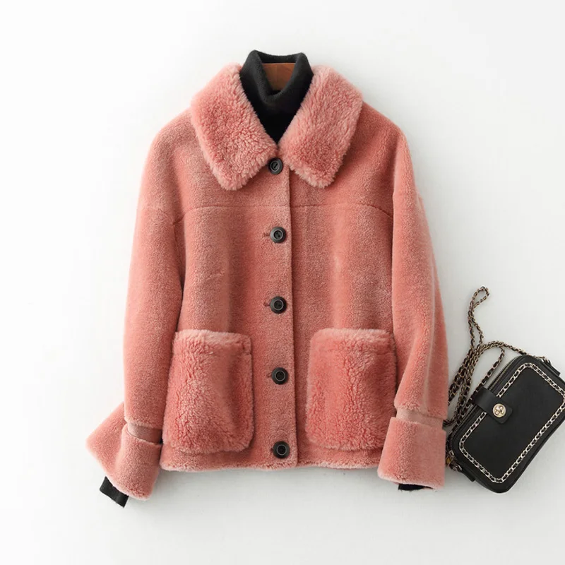 Fitaylor зимняя верхняя одежда из искусственного меха Женская Толстая теплая