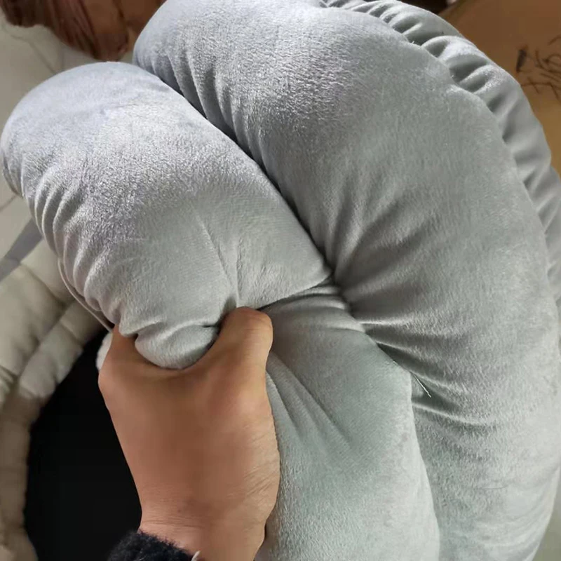 

Soft Pet Dog Cat Bed House Plush Kennel Kitten Beds For Small Dogs Cats Puppy Cushion Nest Winter Warm Sleeping Pet Accessories