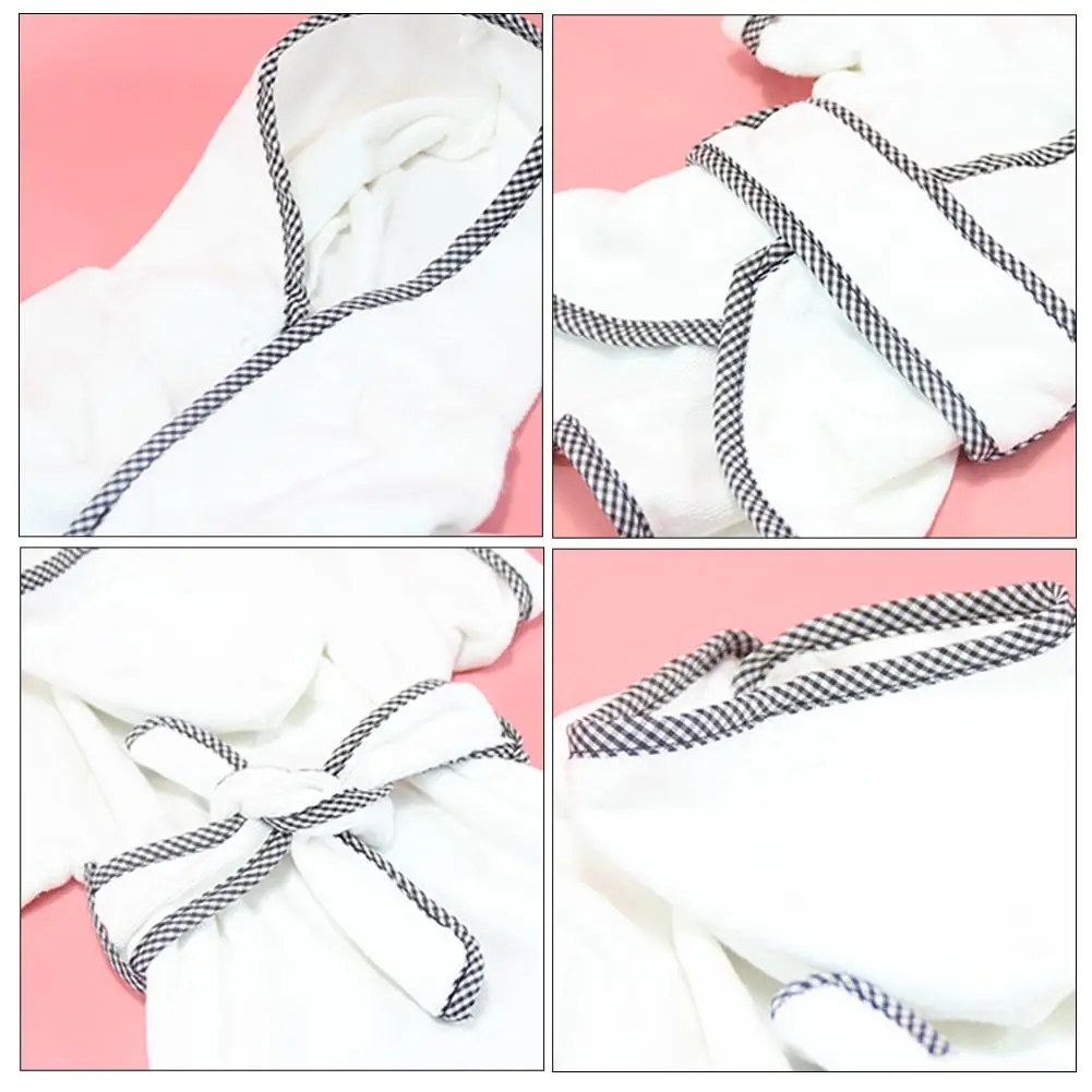 Новый халат для домашних животных пальто собак теплая Пижама кошек