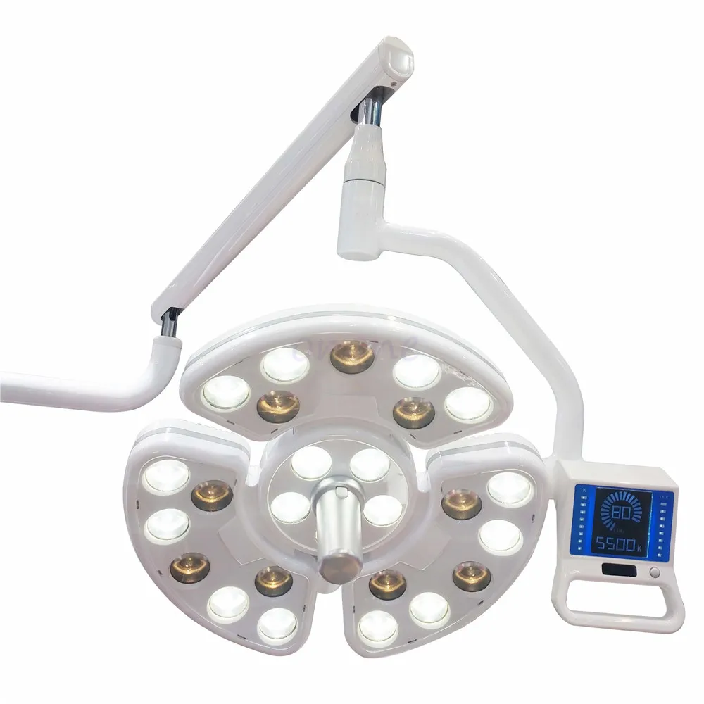 

Dental Medical LED Planting Shadowless Lamp With 26 Leds For Surgical Operation With Special Support Lamp Arm