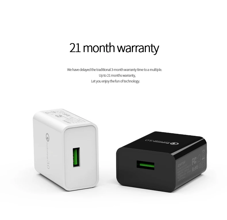 Быстрое устройство USB для зарядки от настенной розетки 3,0 зарядное устройство для мобильного телефона с европейской вилкой адаптер для быстрой зарядки для iPhone samsung Xiaomi huawei