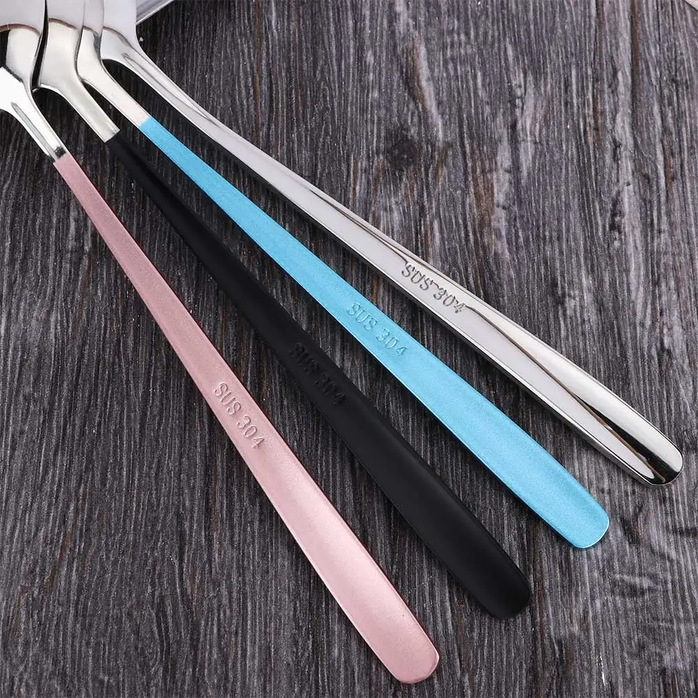 3Pcs Stainless Steel Chopsticks Spoon Fork Tableware Set Portable Gift Box Adult School Travel Picnic Wheat Straw Cutlery Set