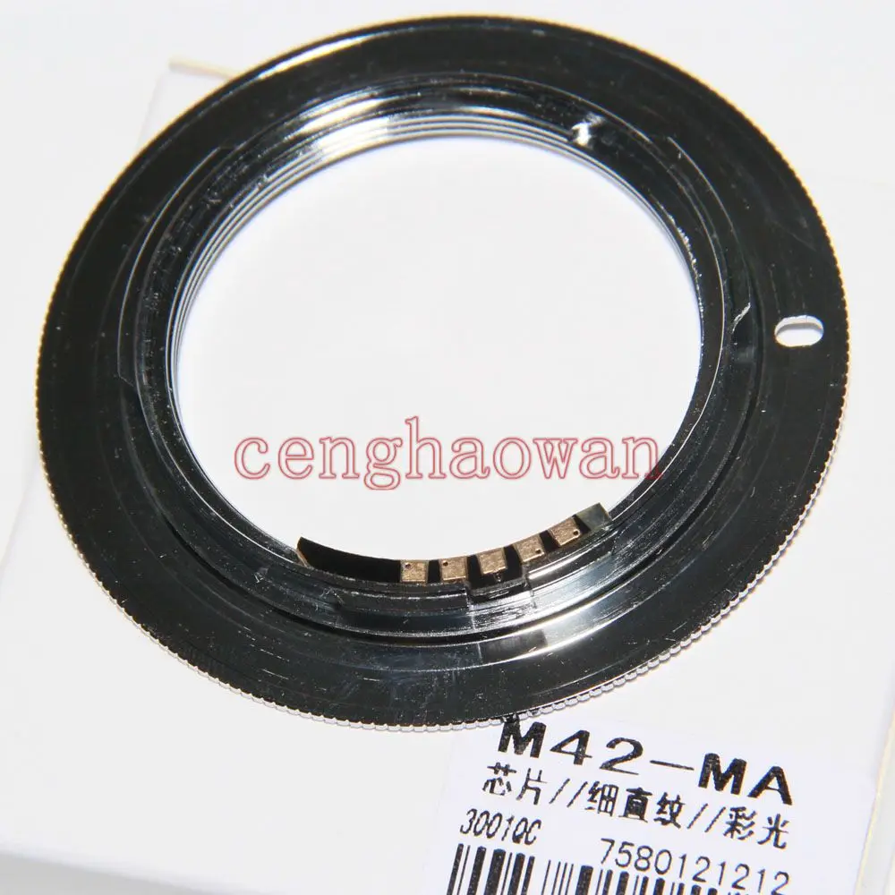 Набор из кольцеобразного с чипами M42 объектив Alpha MA Minolta Крепление объектива