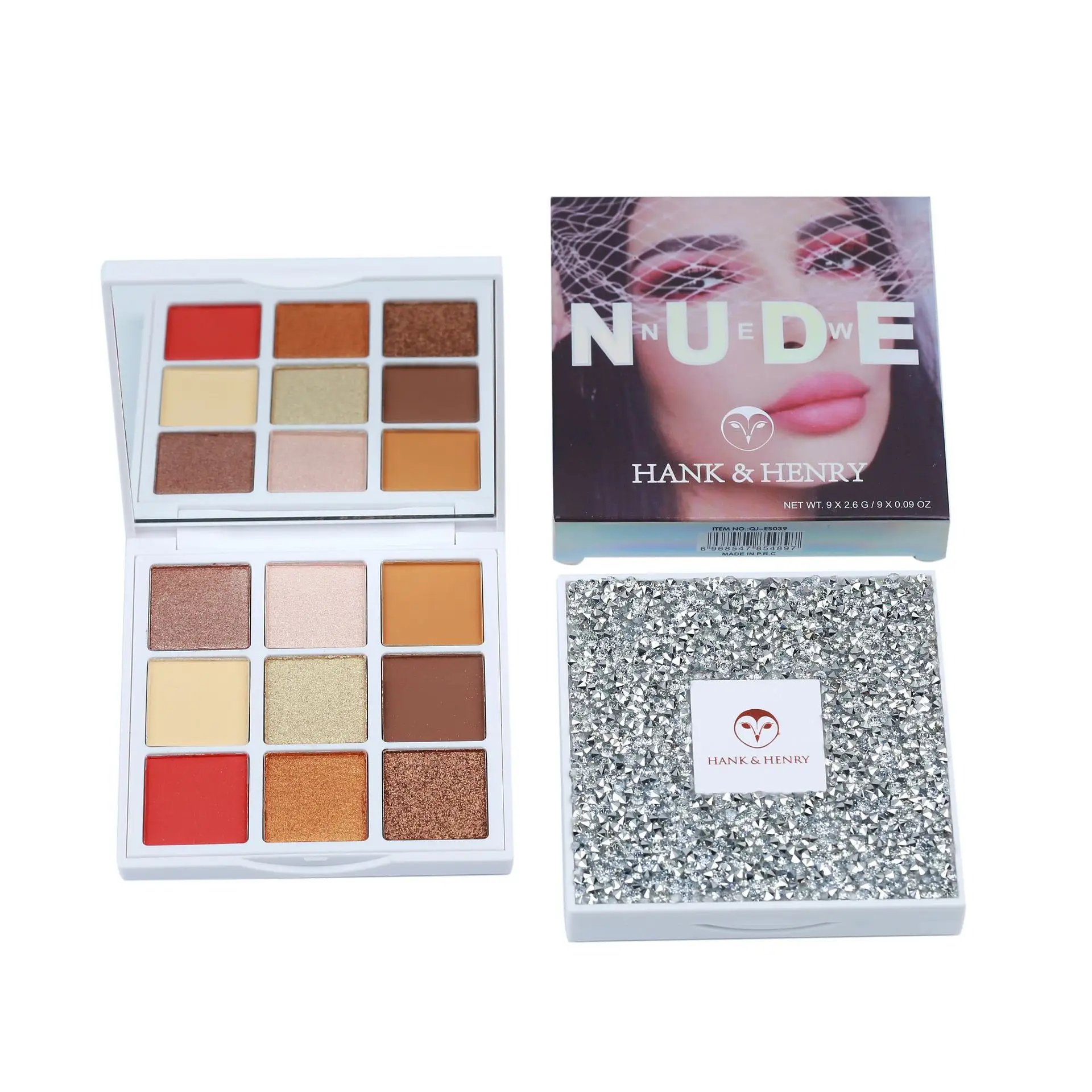 2019 чистая красная лиса 9 цветов тени для век с пластиной песком романтические